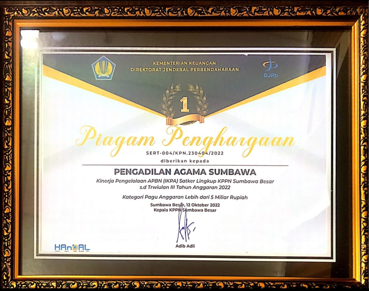 726 1207 PENYERAHAN DIPA 5